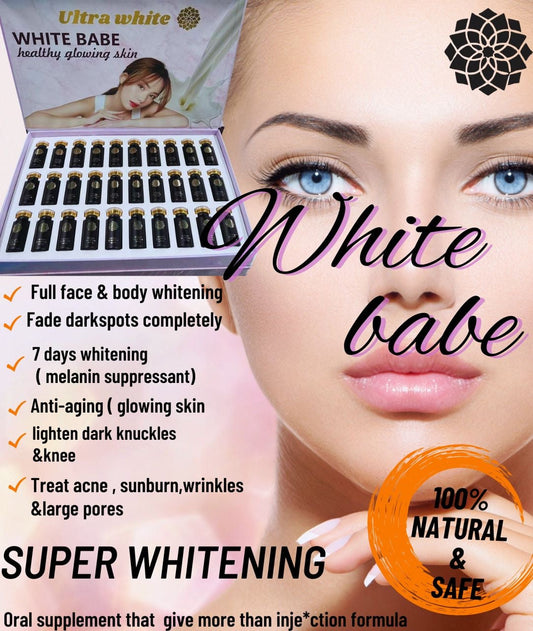 White babe 10x whitening supplement