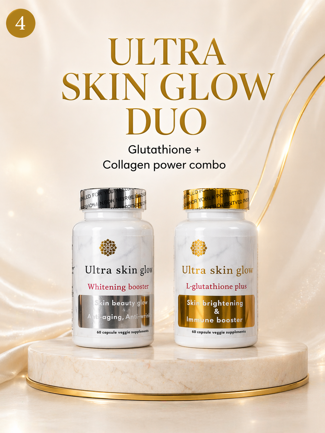 ULTRA WHITE GLUTATHIONE + WHITENING BOOSTER