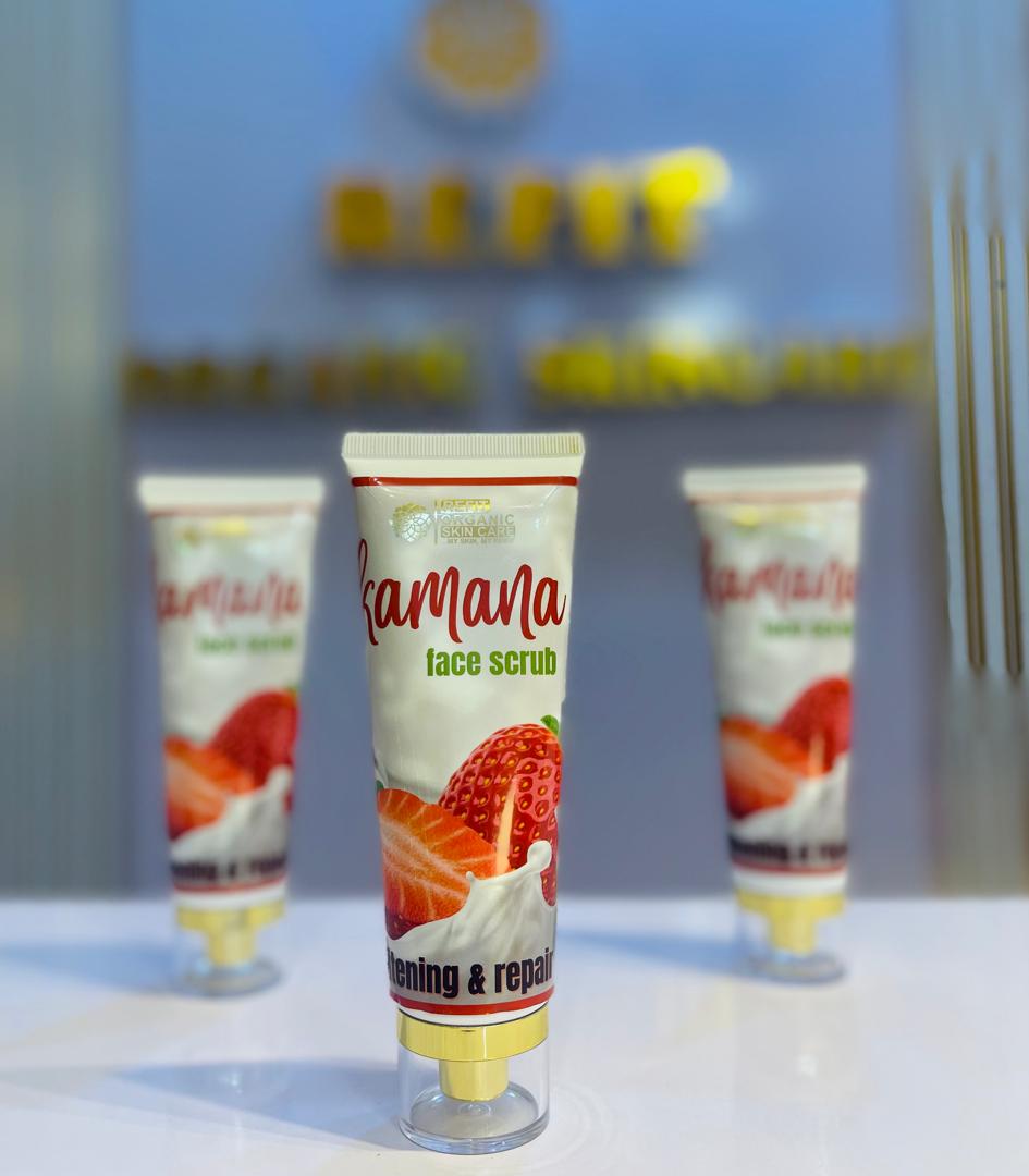 Kamana whitening face scrub