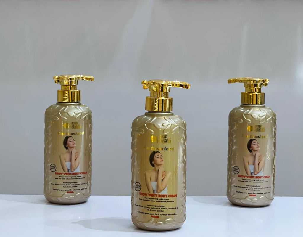 CUSTOMIZED SNOW WHITE LOTION
