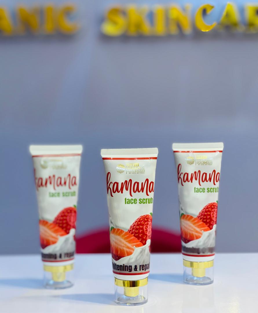 Kamana whitening face scrub